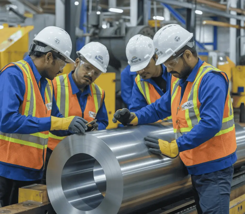 Roll Forming Machine Quality Assurance Team - Koneet Industries